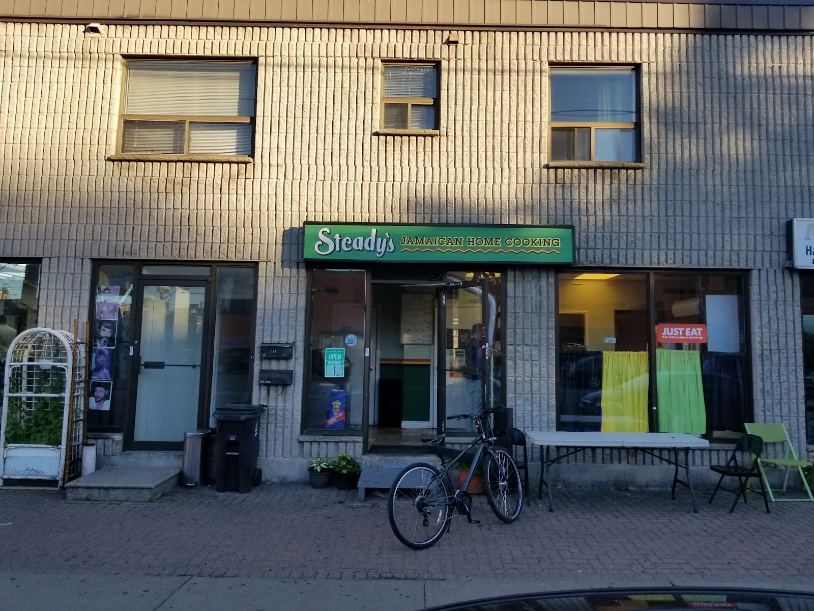 Steady's Jamaican Home Cooking, caribbean kitchen at 852 Pape Avenue in Old Toronto, Toronto