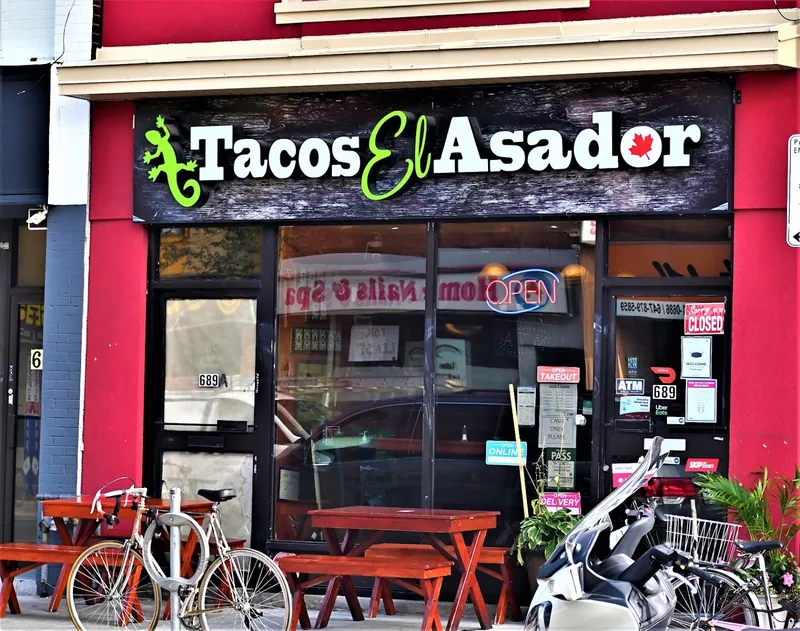 Tacos El Asador, mexican kitchen at 689 Bloor Street West in Old Toronto, Toronto