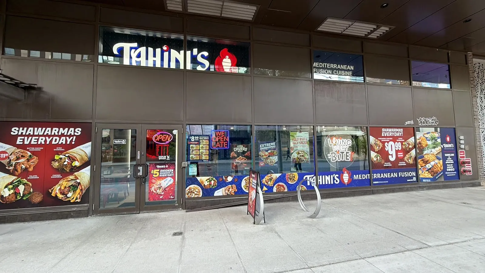 Tahini's, middle eastern kitchen at 215 Church Street in Old Toronto, Toronto