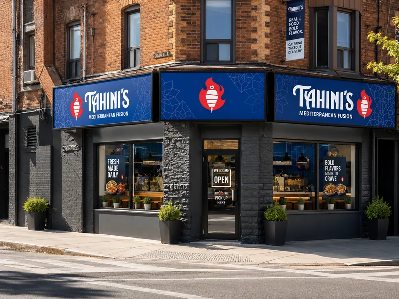 Tahini's Shawarma, middle eastern kitchen at 890 Bloor Street West in Old Toronto, Toronto