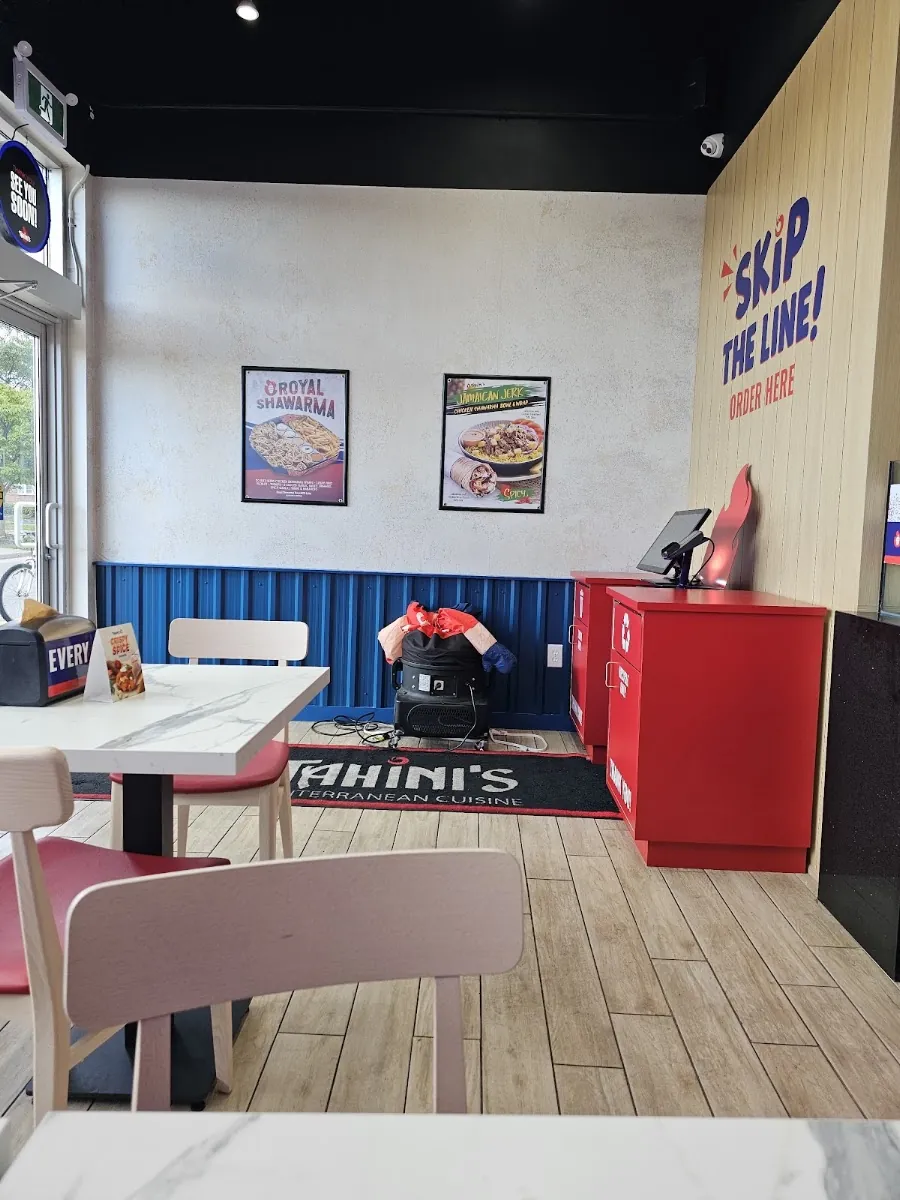 Tahini's Shawarma, middle eastern kitchen at 2151 Saint Clair Avenue West in York, Toronto
