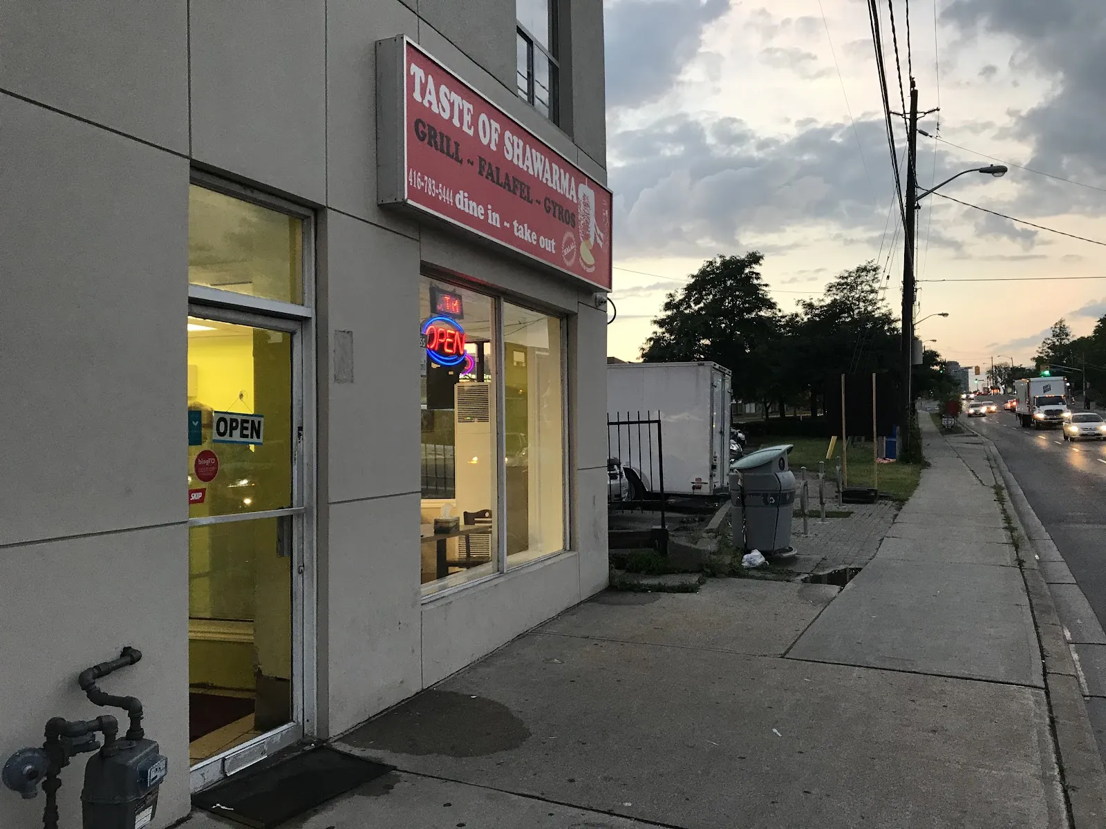 Taste of Shawarma, middle eastern kitchen at 2488 Dufferin Street in Old Toronto, Toronto