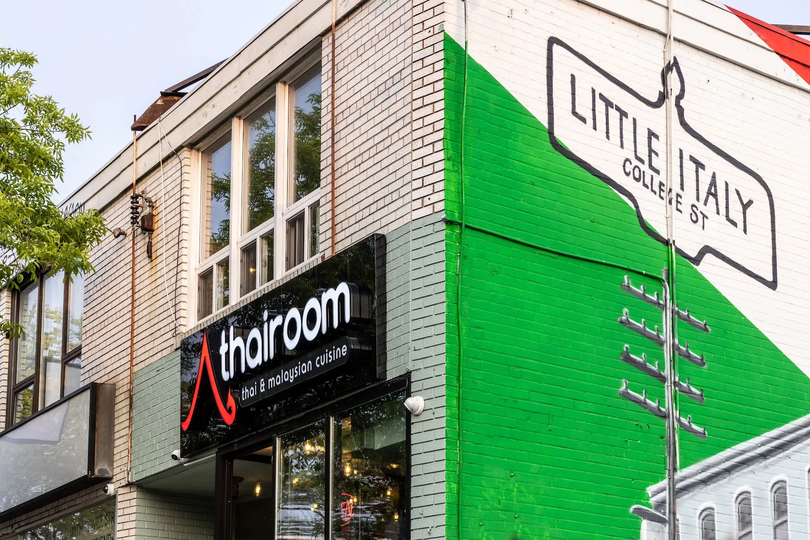 Thairoom College Downtown, thai kitchen at 719 College Street in Old Toronto, Toronto