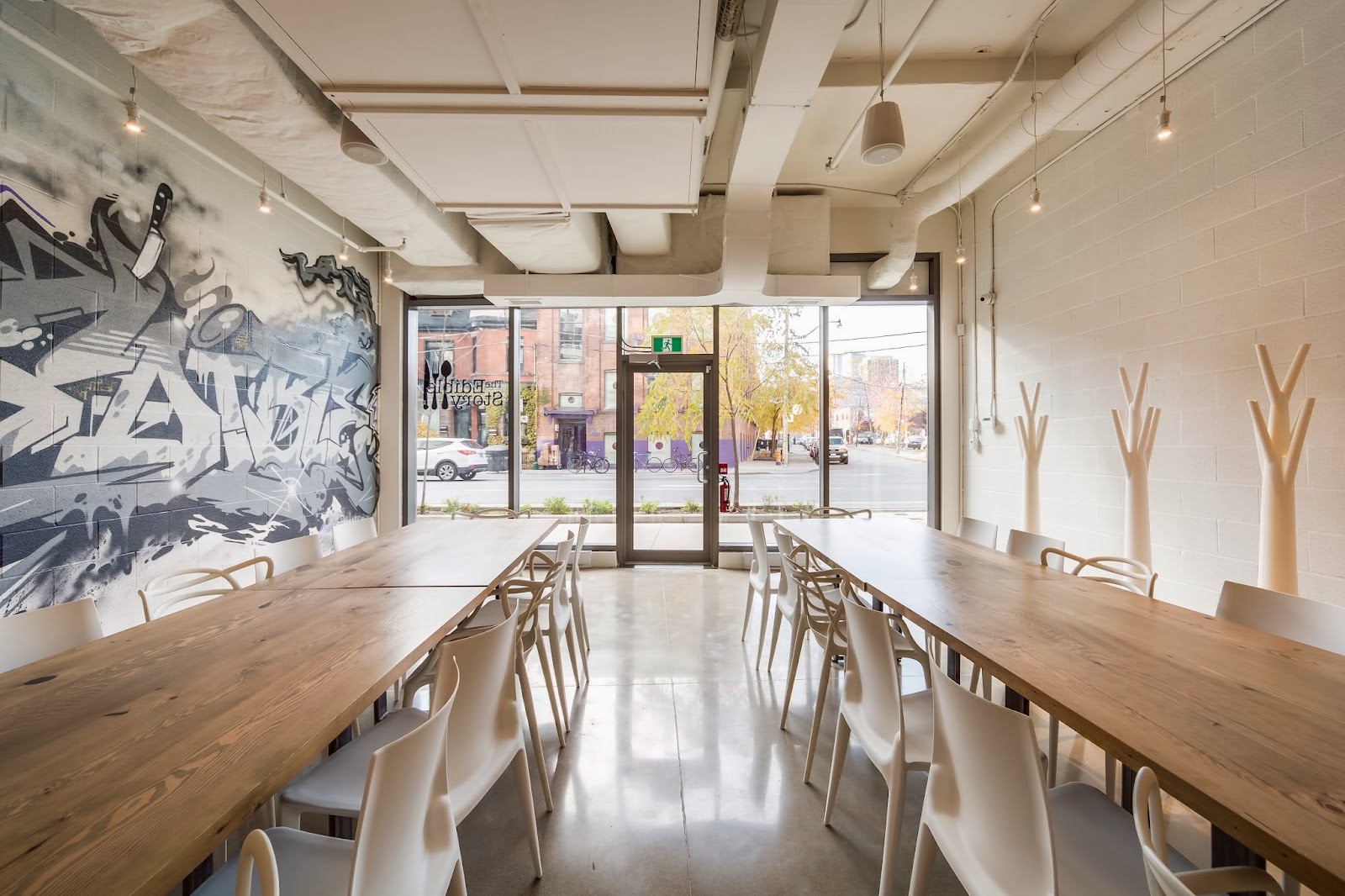 The Edible Story, event space at 230 Sherbourne Street in Old Toronto, Toronto
