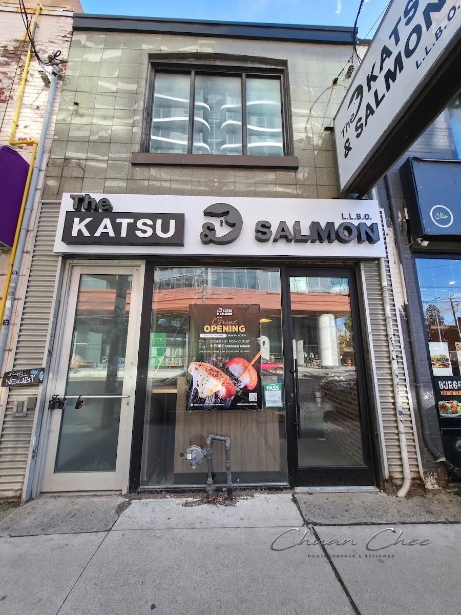The Katsu and Salmon, japanese kitchen at 285 Dundas Street West in Old Toronto, Toronto