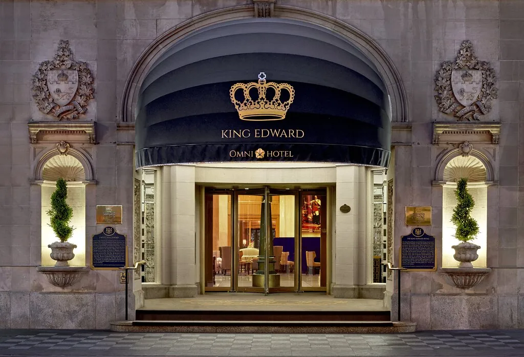 The Omni King Edward Hotel, hotel at 37 King Street East in Old Toronto, Toronto