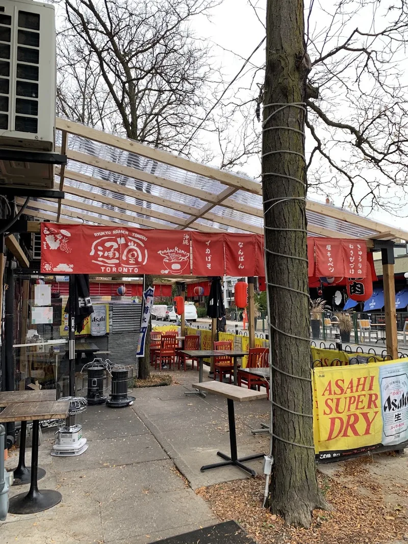 Tondou Ramen, japanese kitchen at 596 College Street in Old Toronto, Toronto