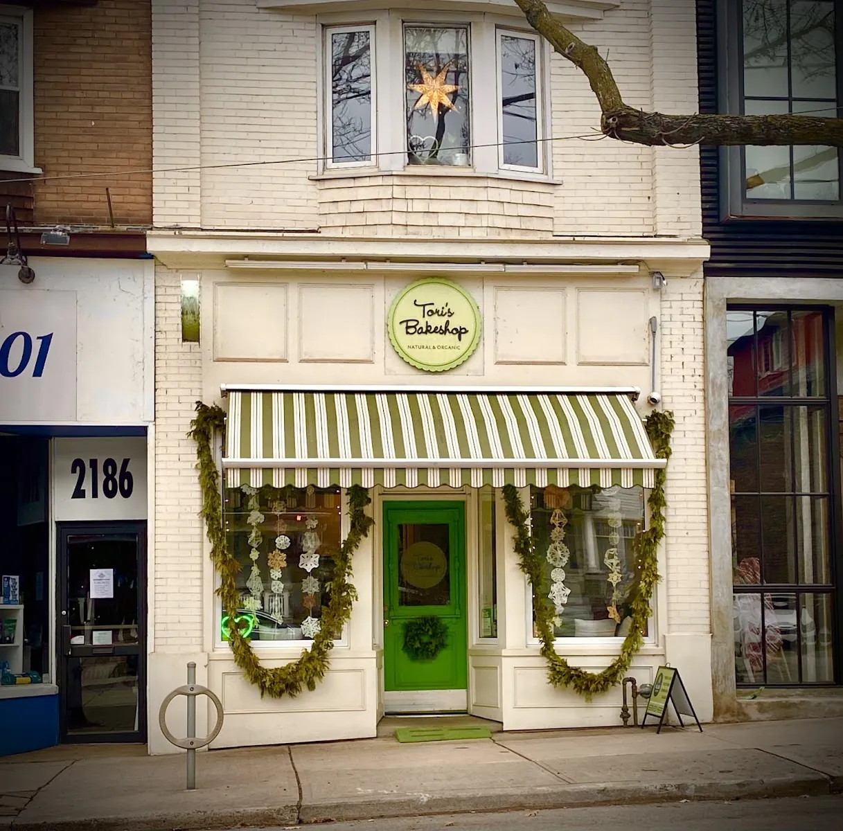 Tori's Bakeshop, bakery at 2188 Queen Street East in Old Toronto, Toronto