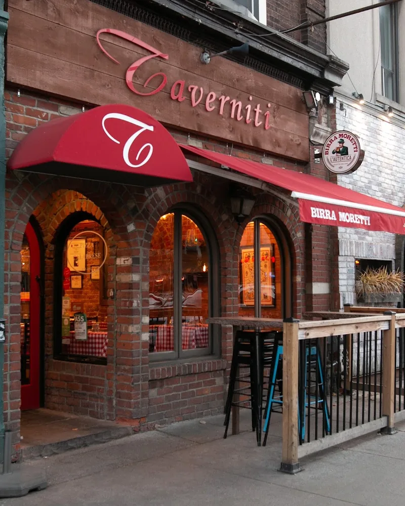 Trattoria Taverniti, italian kitchen at 591 College Street in Old Toronto, Toronto