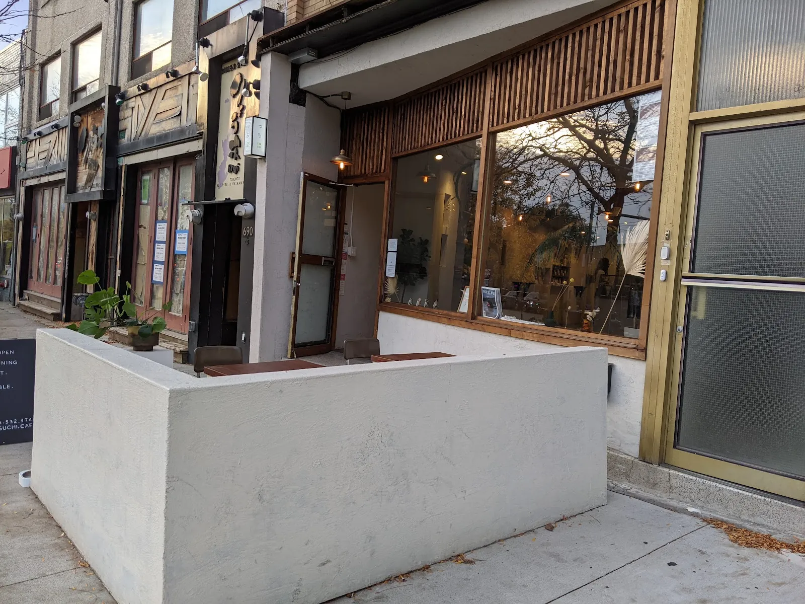Tsuchi Cafe, japanese kitchen at 688 College Street in Old Toronto, Toronto
