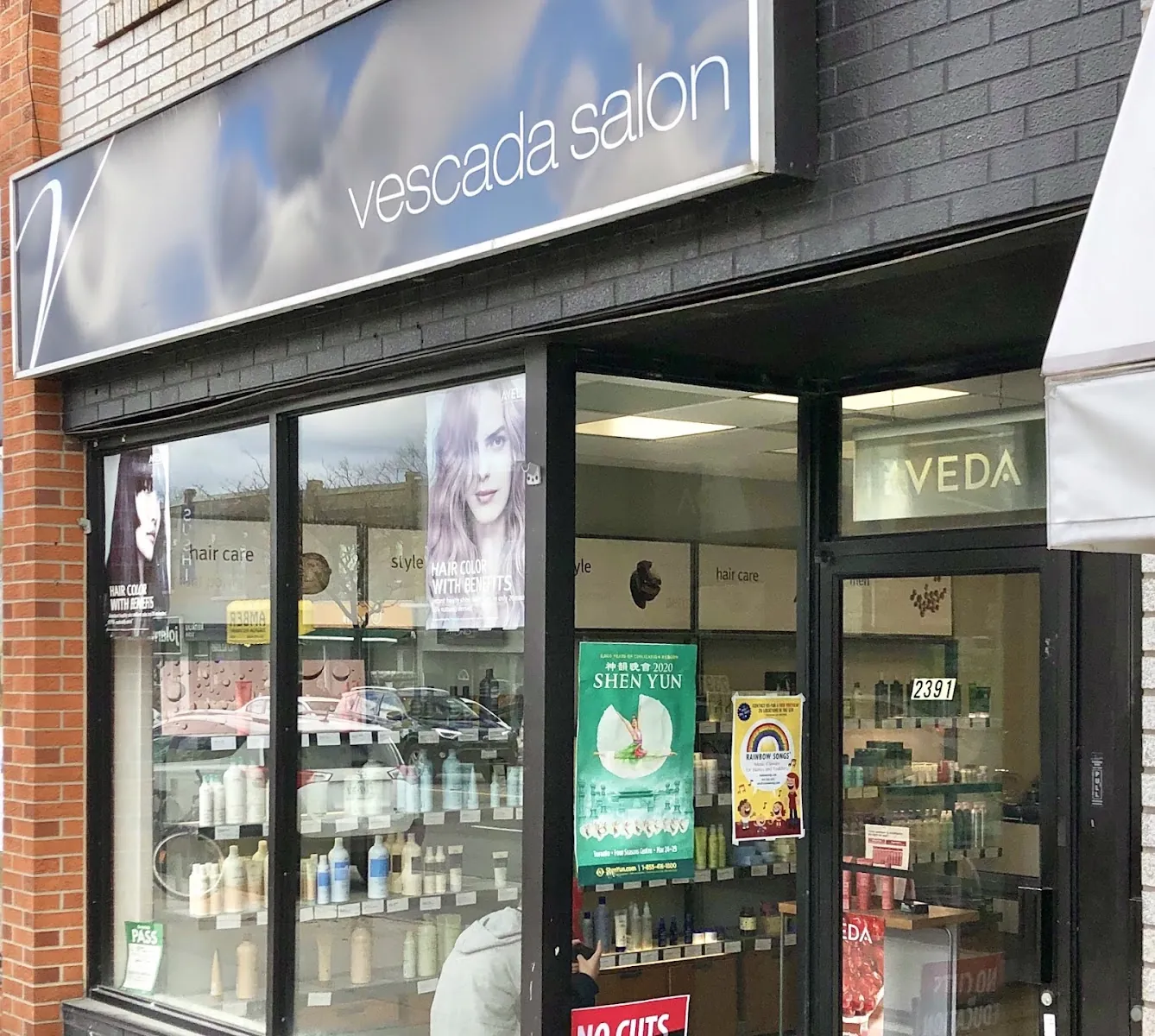 Vescada Salon, hair salon at 2391 Bloor Street West in Old Toronto, Toronto