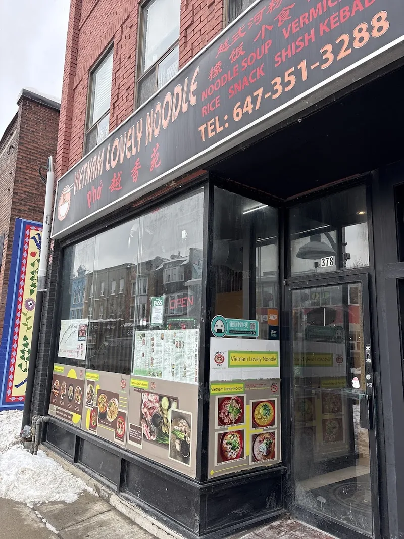 Vietnam lovely noodle, vietnamese kitchen at 378 Bloor Street West in Old Toronto, Toronto