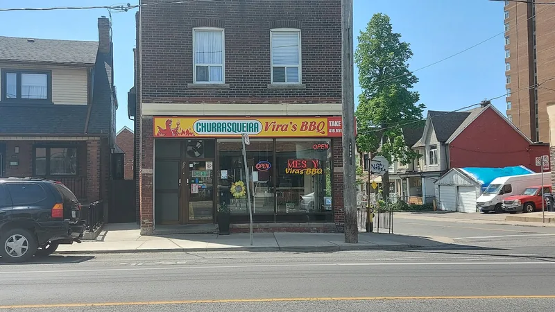 Vira's BBQ Churrasqueira, portuguese kitchen at 1969 Davenport Road in York, Toronto