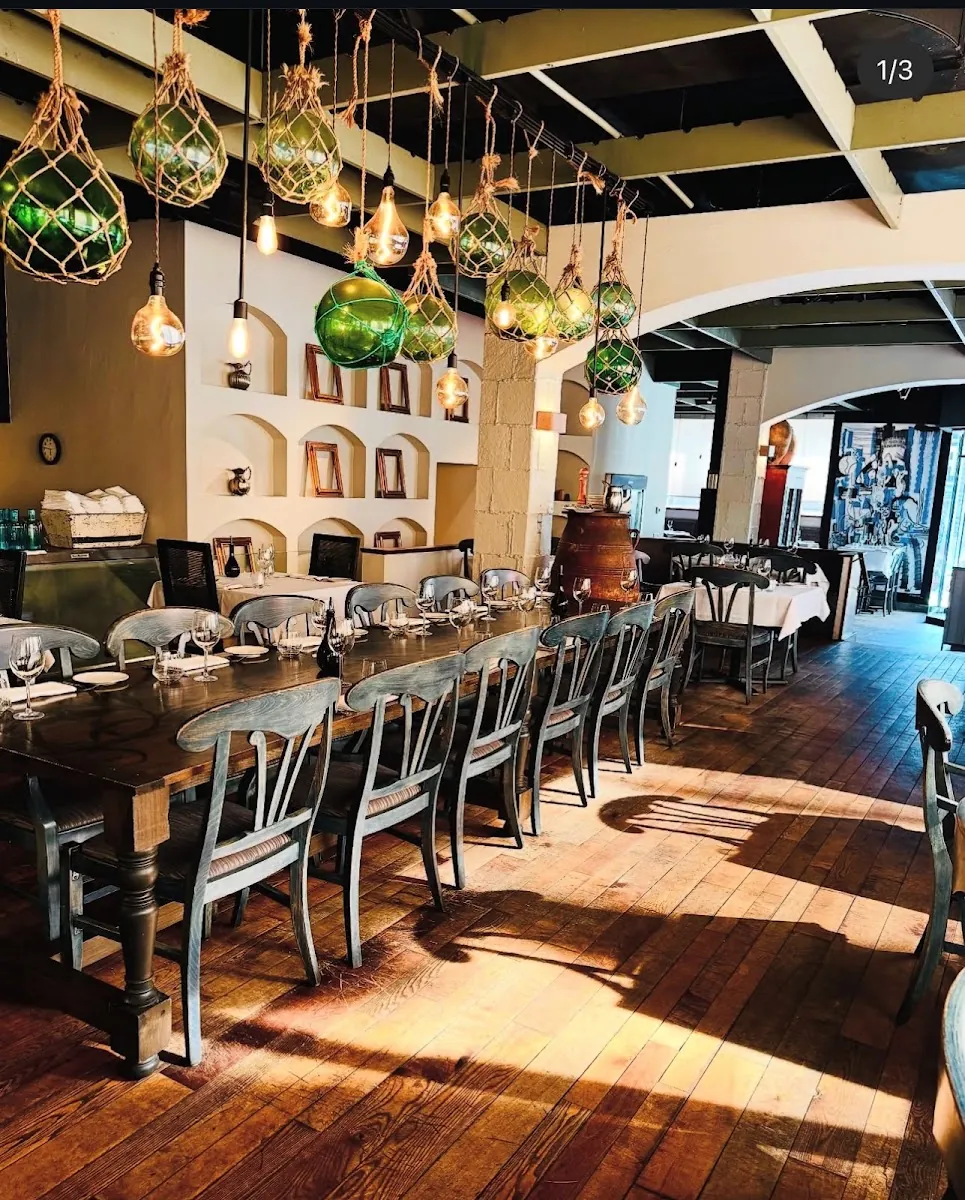 Volos Greek Cuisine, greek kitchen at 133 Richmond Street West in Old Toronto, Toronto