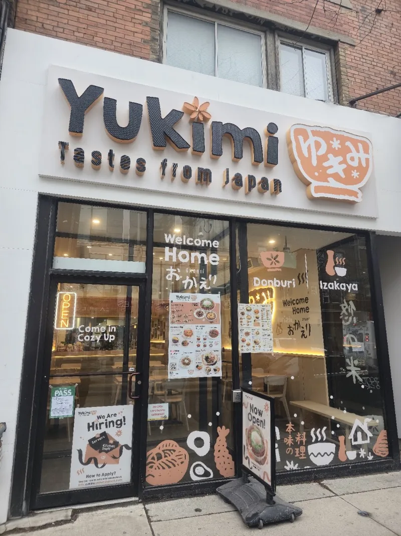 Yukimi Donburi, japanese kitchen at 412 Queen Street West in Old Toronto, Toronto