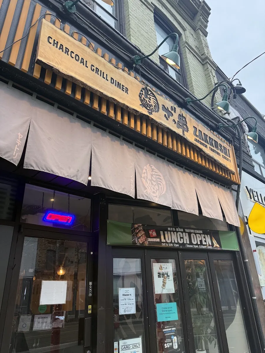 Zakkushi on Queen W, japanese kitchen at 620 Queen Street West in Old Toronto, Toronto