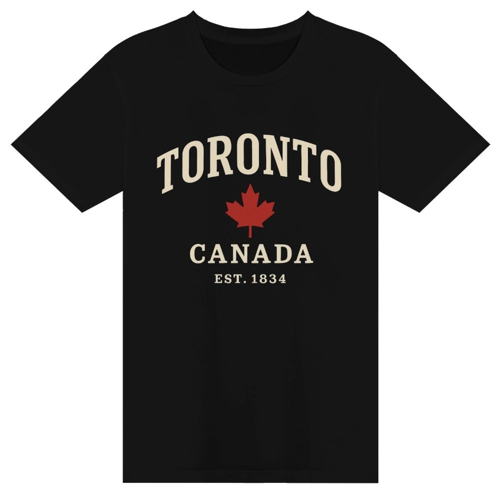 Toronto Canada T-Shirt - Heritage Varsity Tee, See The Six Toronto merch