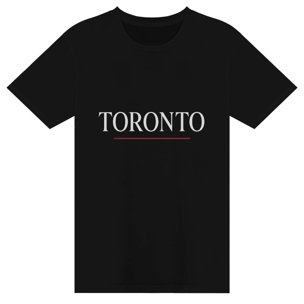 Toronto Signature T-Shirt - Minimal Luxury Tee, See The Six Toronto merch